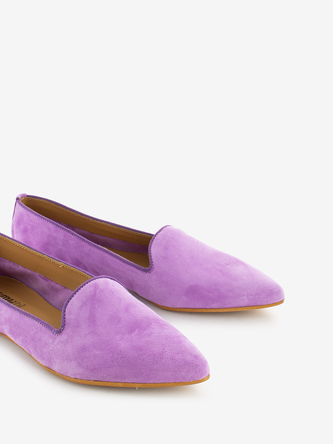 Bougainvillea suede ballerina
