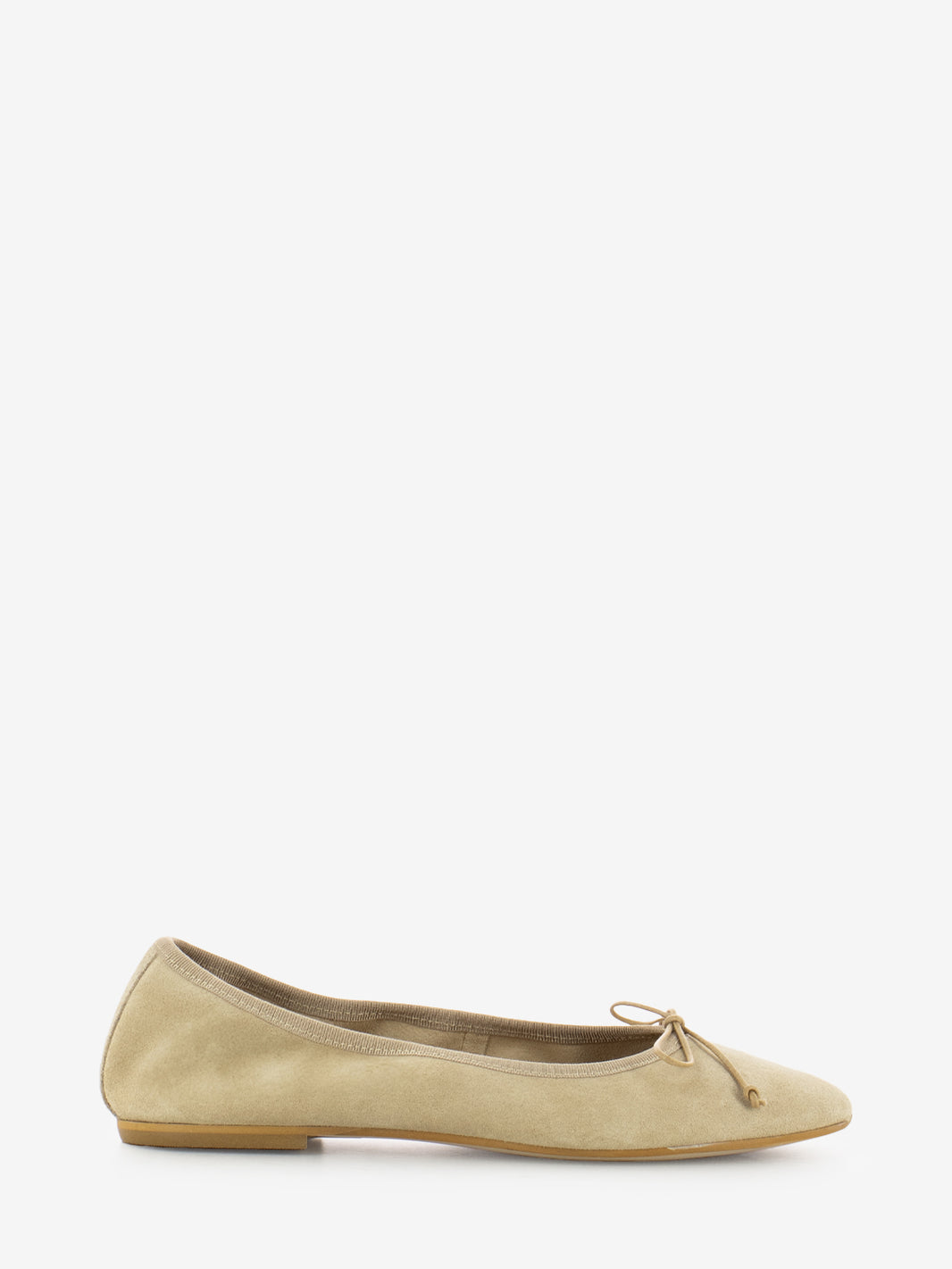 Suede ballerina foundation