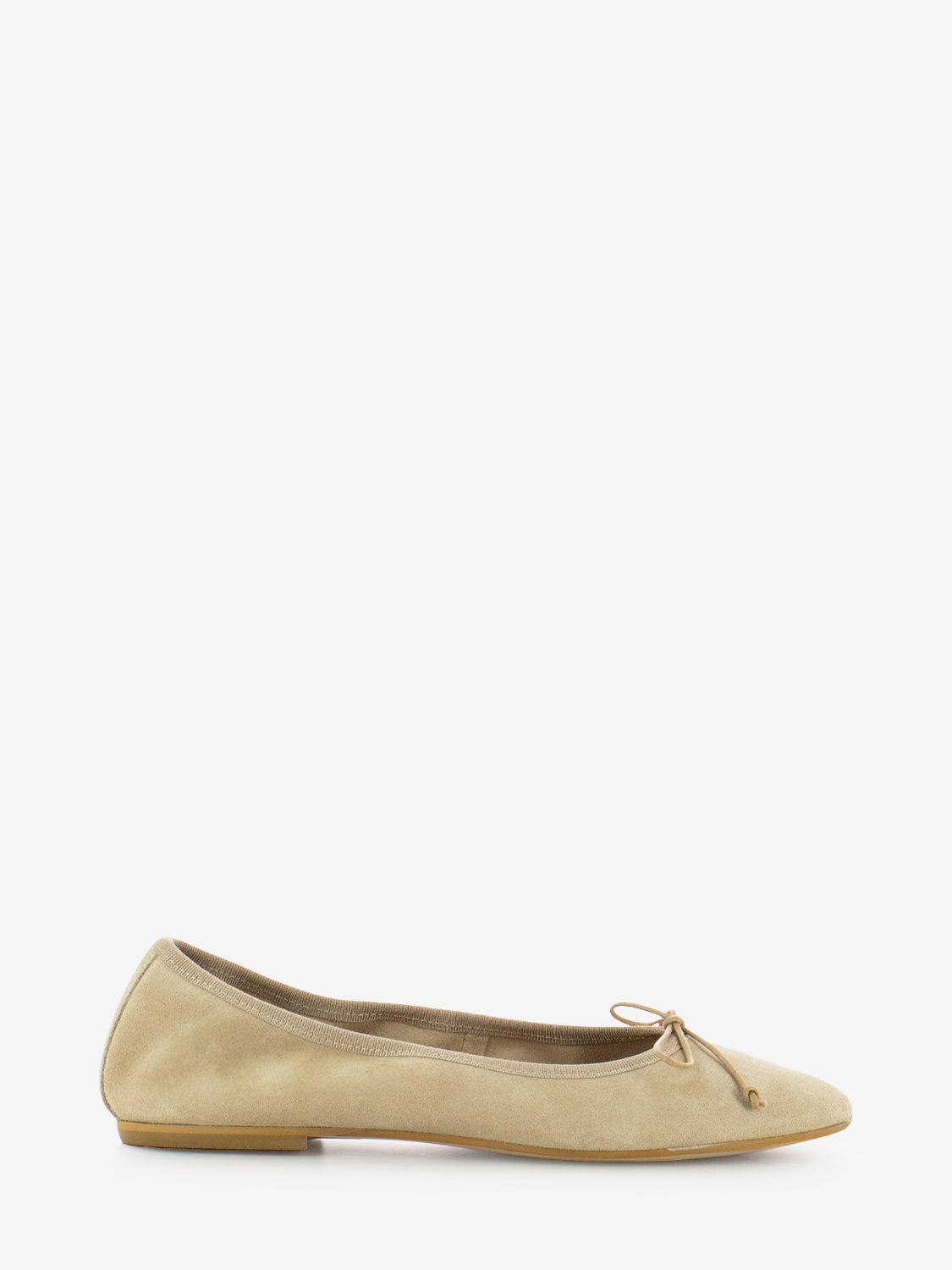 Suede ballerina foundation