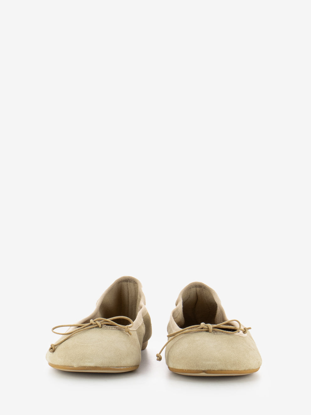 Suede ballerina foundation