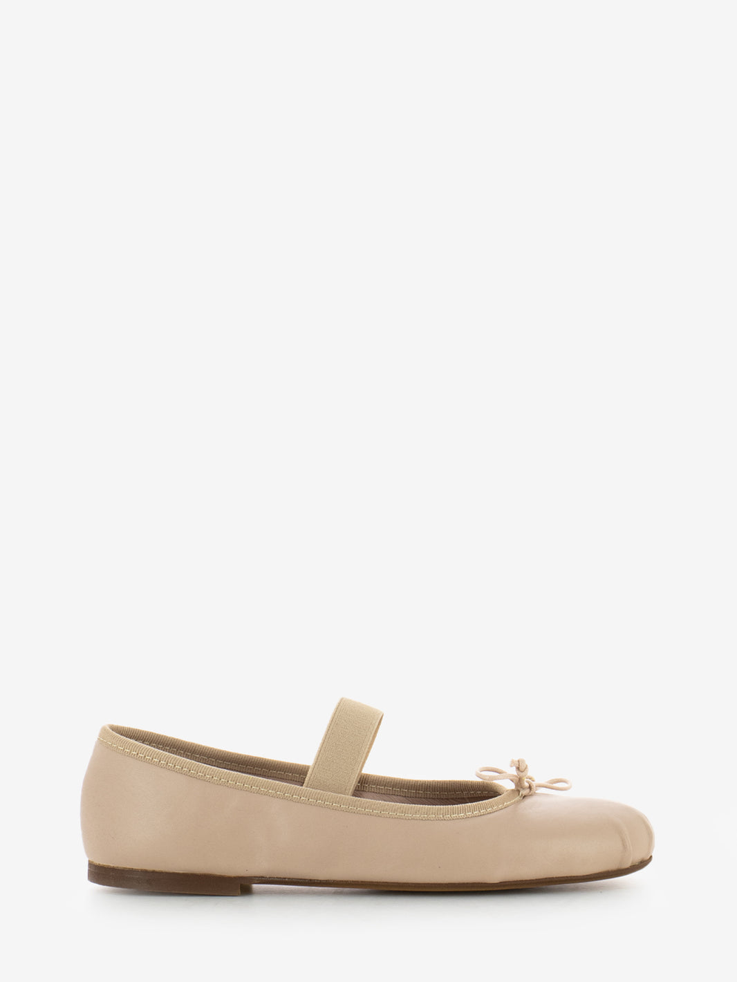 Ballerina nappa with flesh elastic