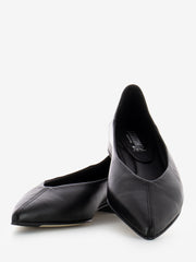 STIMM - Ballerine a punta in pelle nero