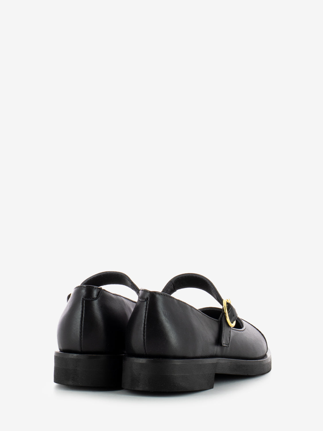 Black baby ballerinas with strap