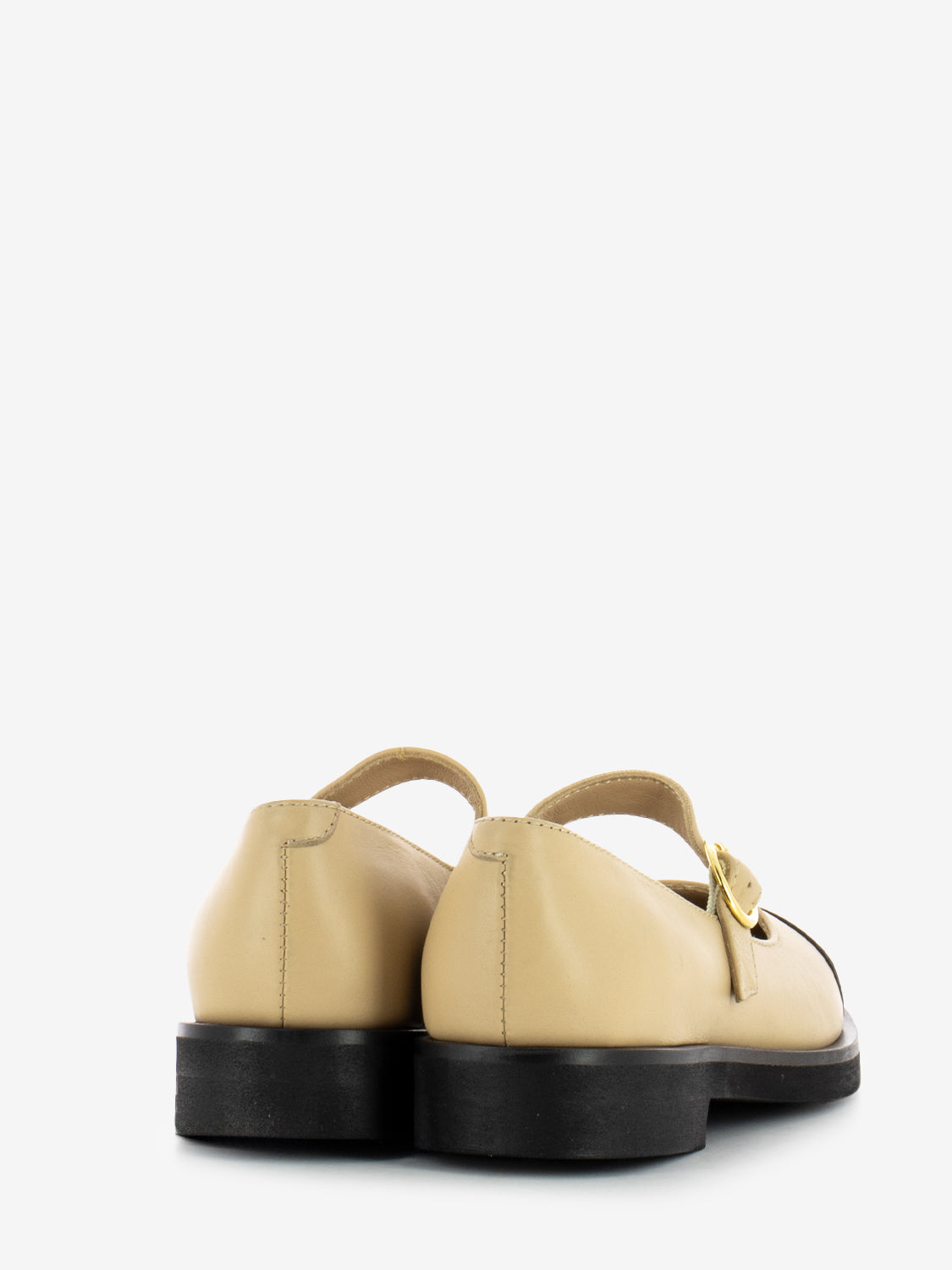 Baby ballerinas with beige strap