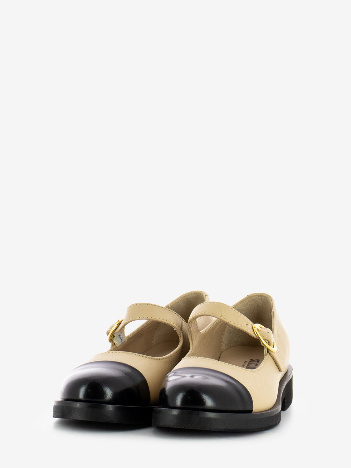Baby ballerinas with beige strap