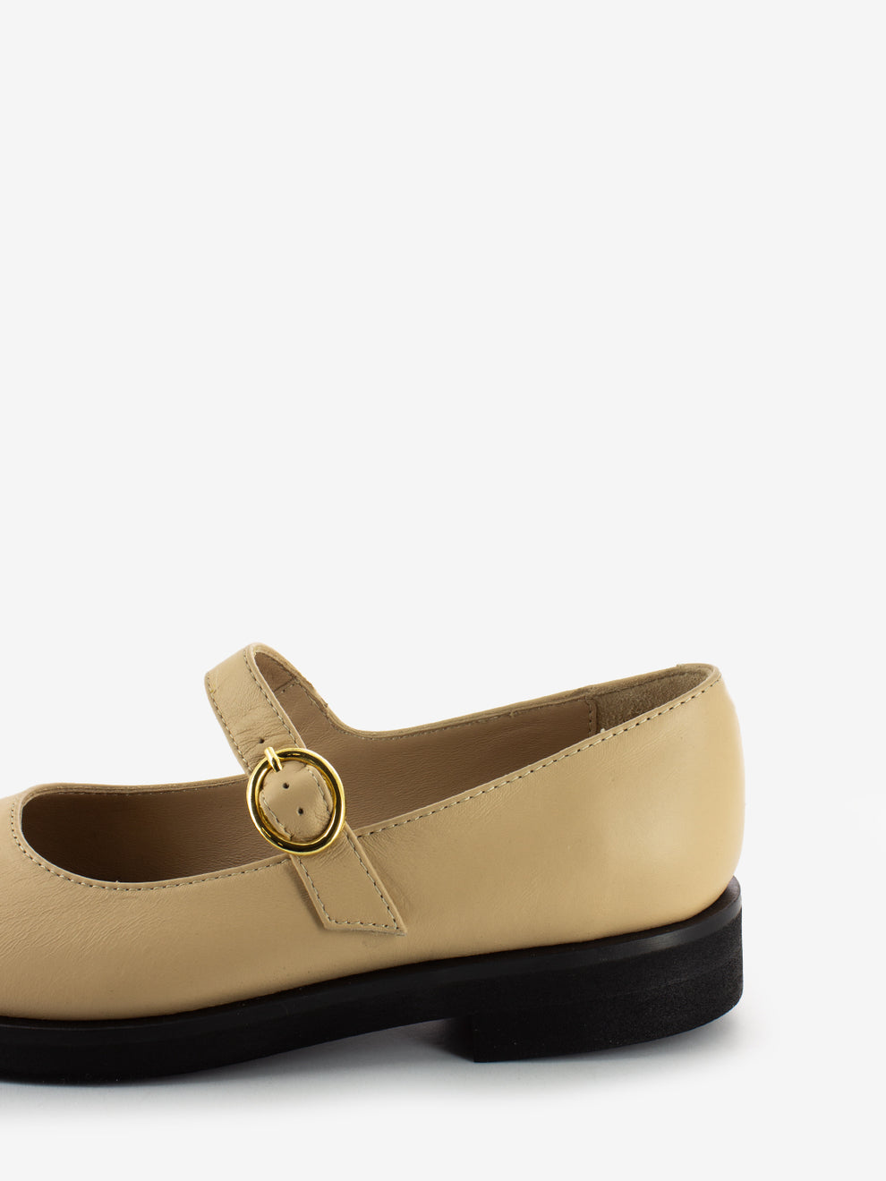 Baby ballerinas with beige strap