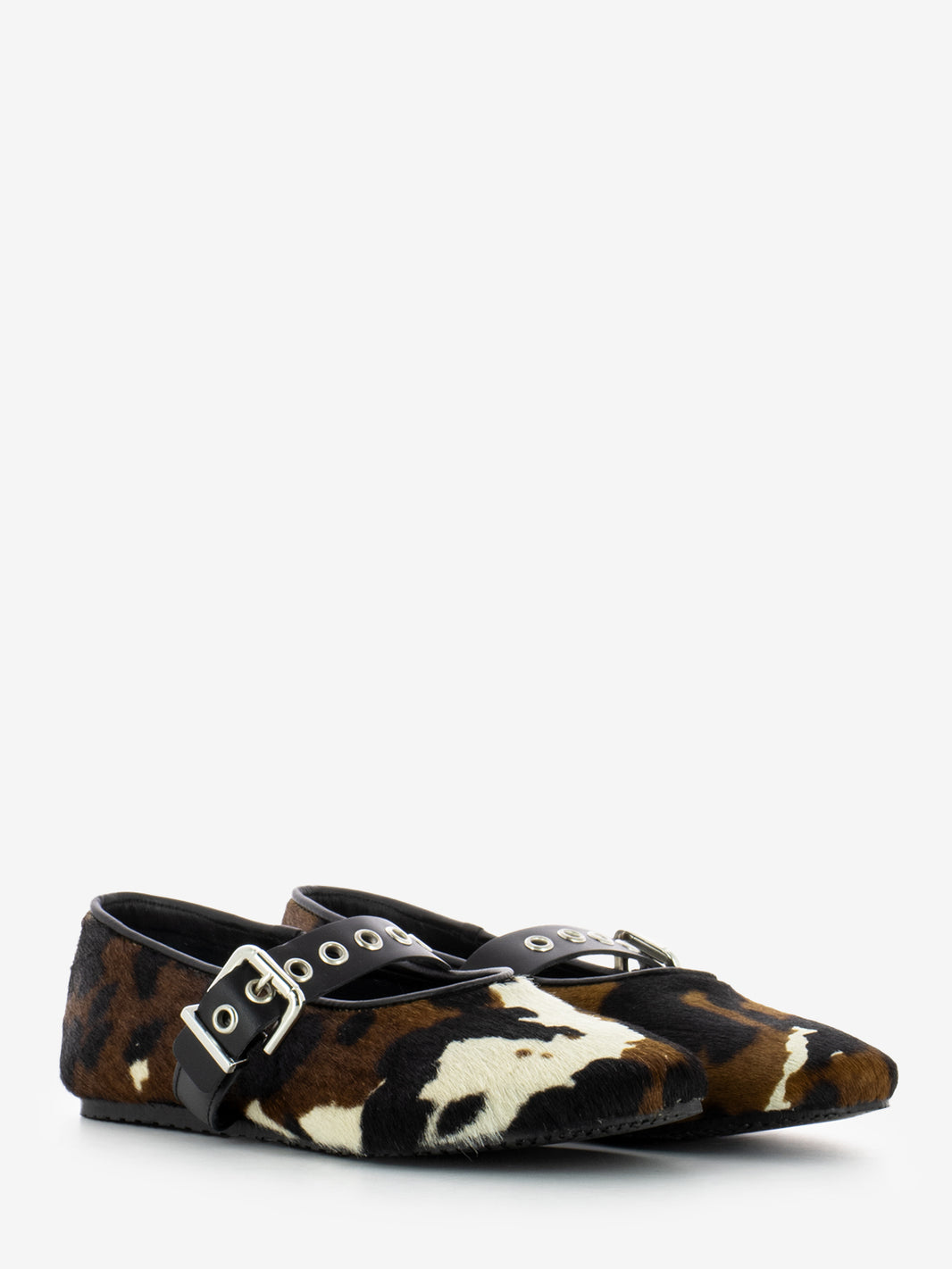 Ballerine in cavallino mucca