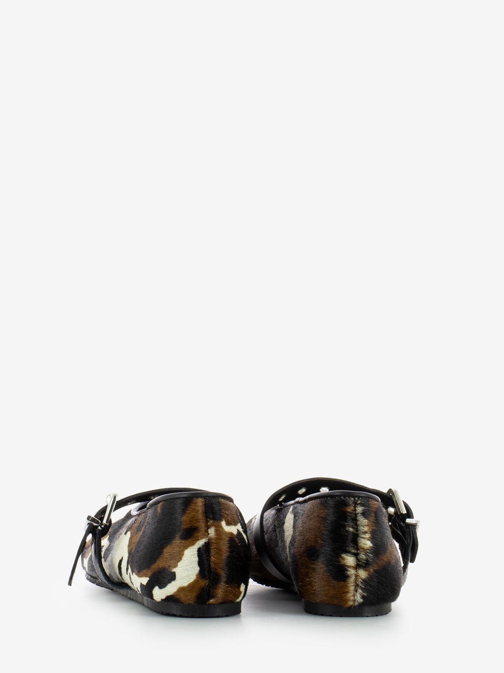 Ballerine in cavallino mucca