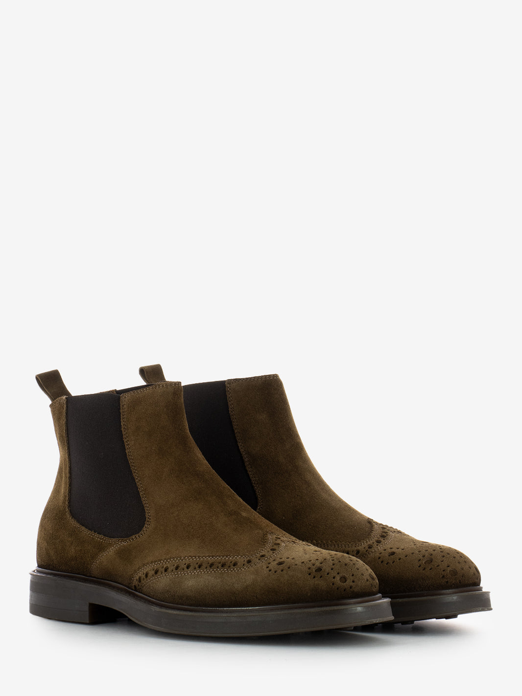 Beatles in biscuit suede