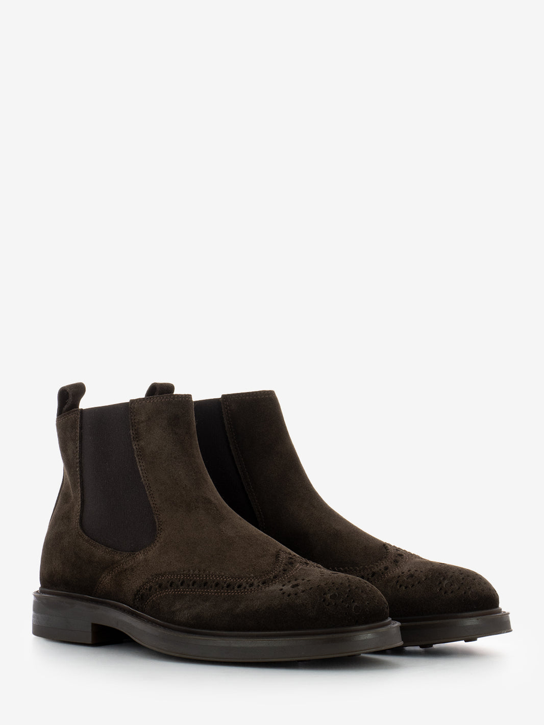 Dark Brown Suede Beatles