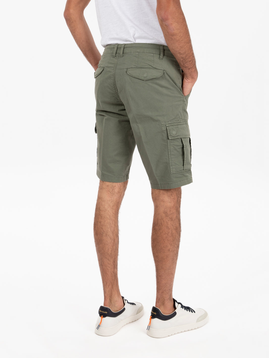 Sage cargo bermuda