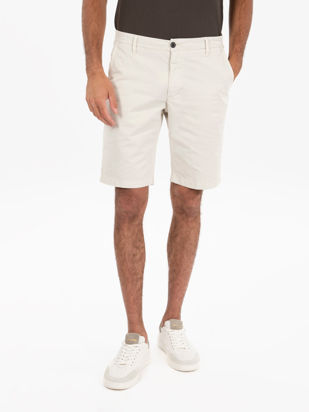 Lime Chino Bermuda