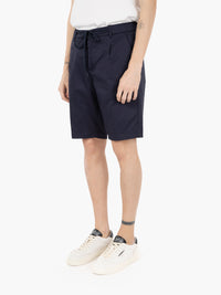 Bermuda con coulisse blu