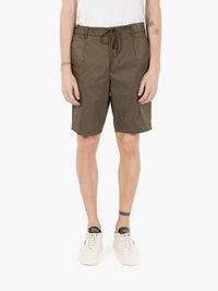 Bermuda con coulisse militare