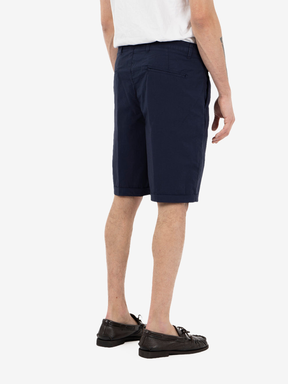 Bermuda con pinces Marte blu