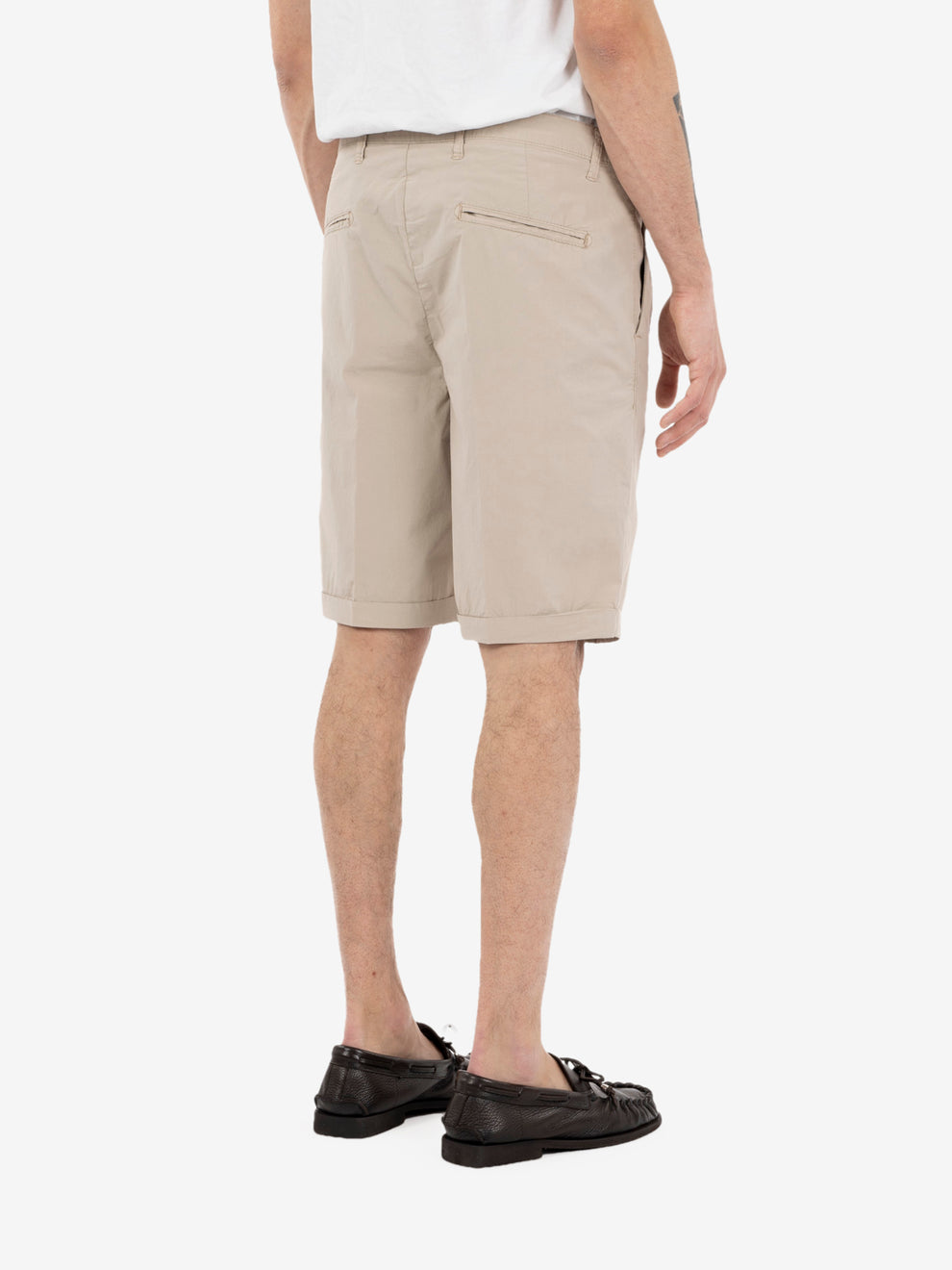 Sand Marte pleated shorts