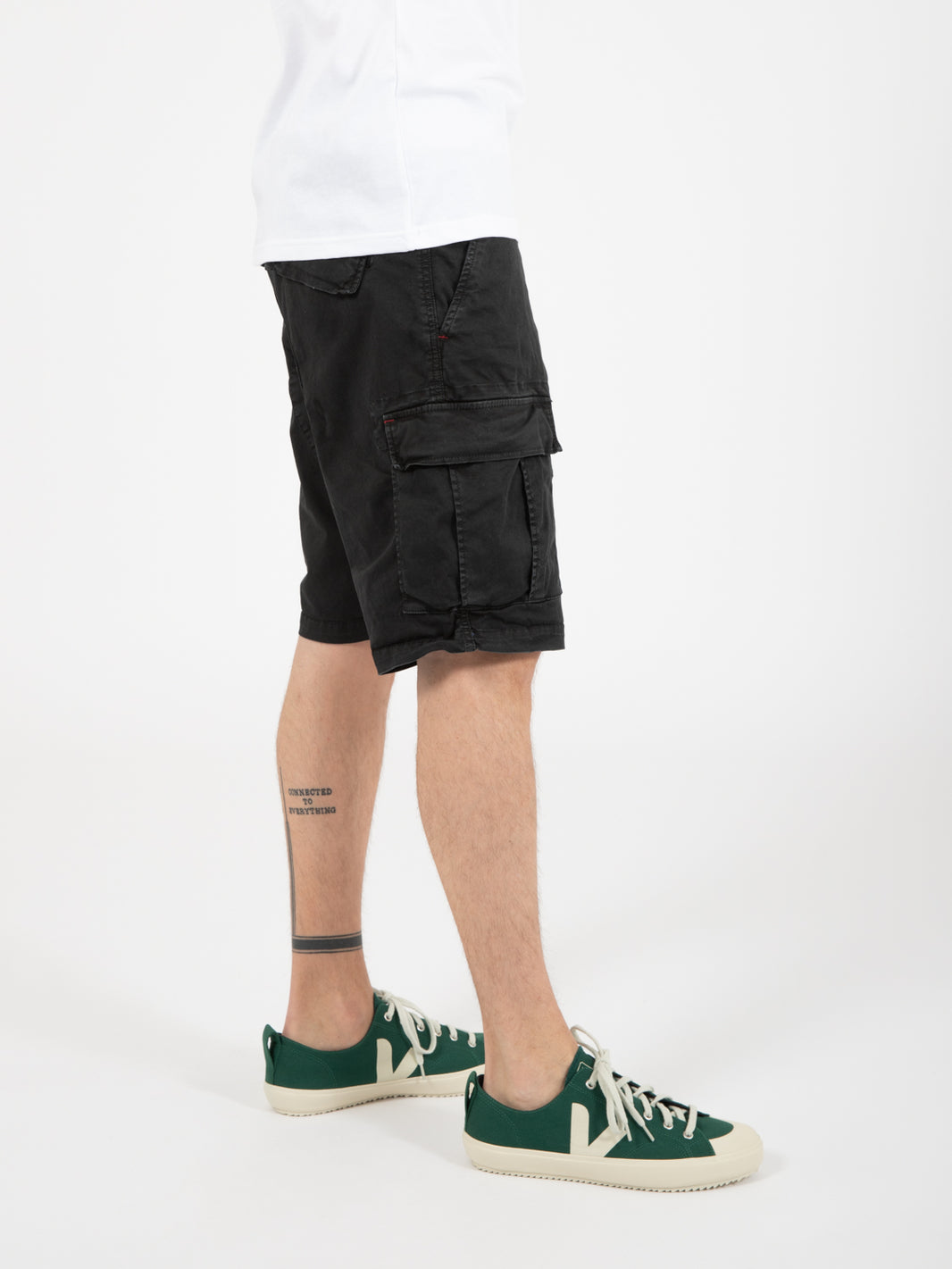 Black DSQ cargo shorts