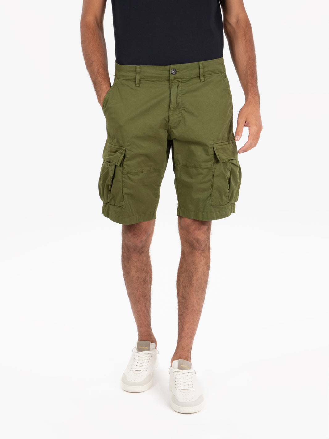 Army Green DSQ Bermuda Shorts