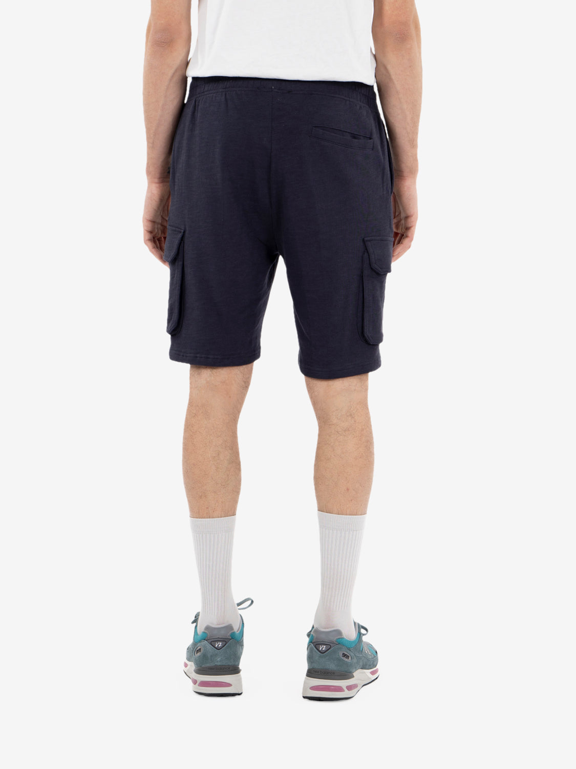 Navy Bermuda joggers