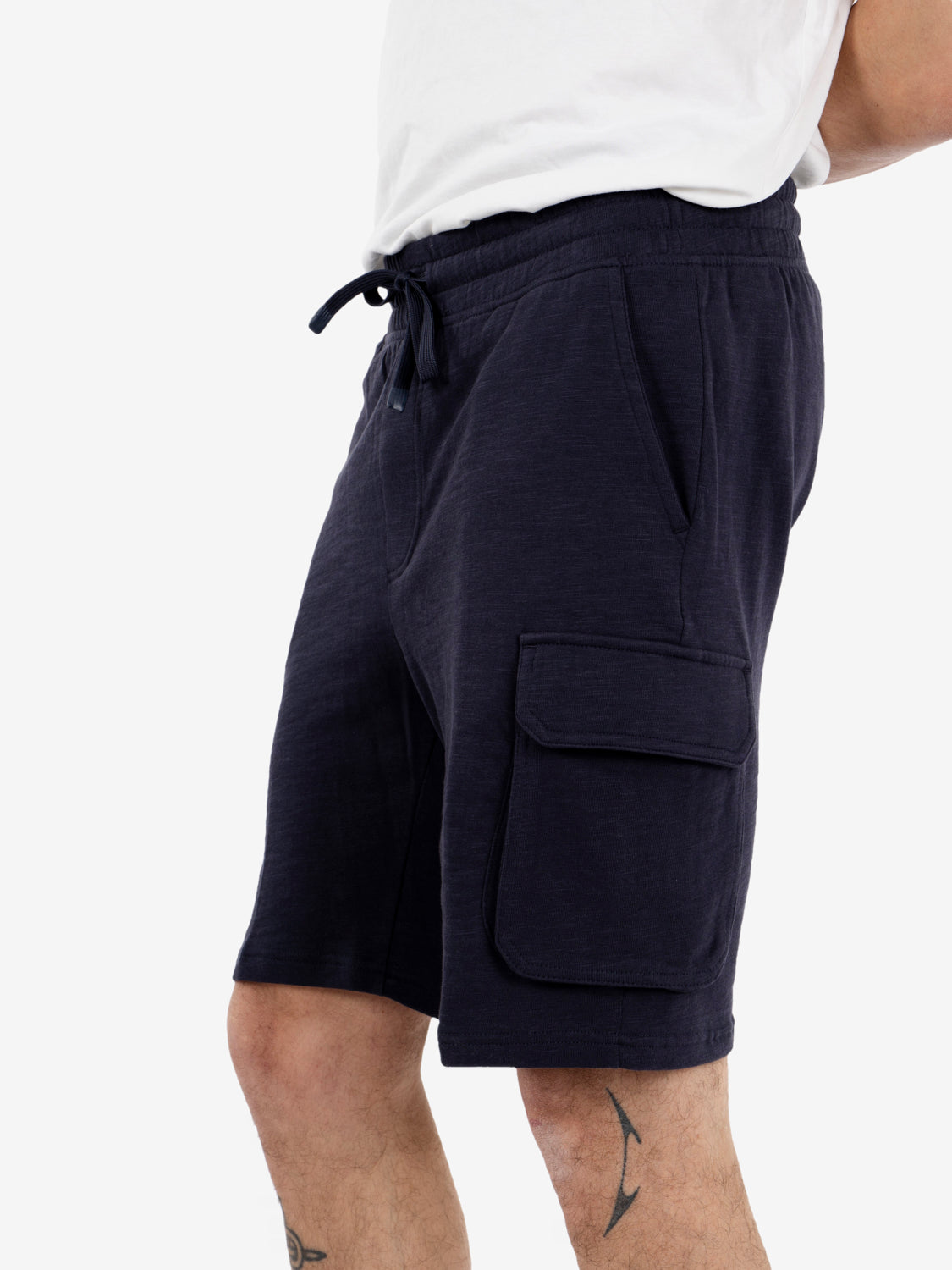 Navy Bermuda joggers