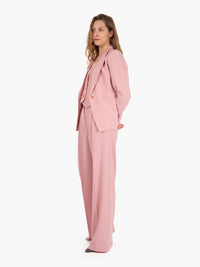 Pink fitted blazer