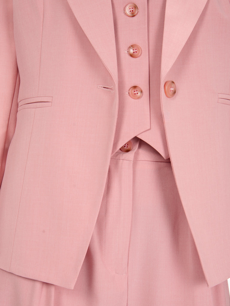 STIMM - Blazer avvitato rosa