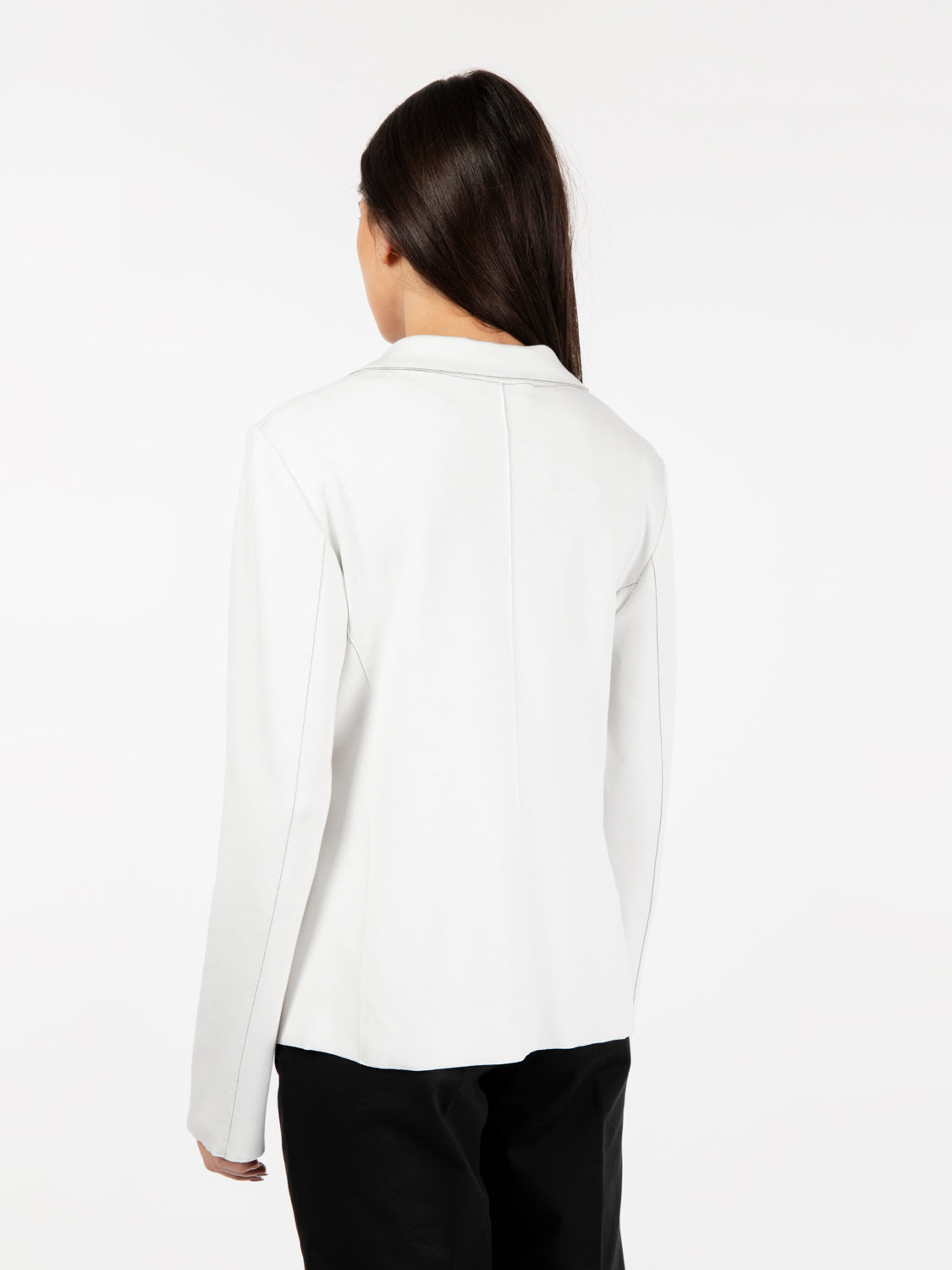 Blazer doppiato burro