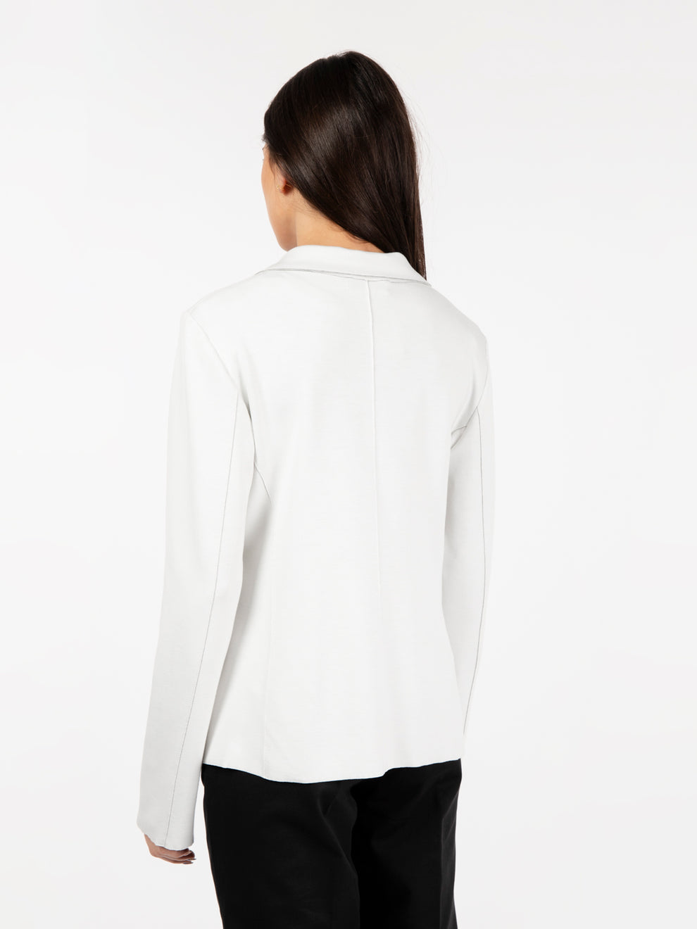 Blazer doppiato burro