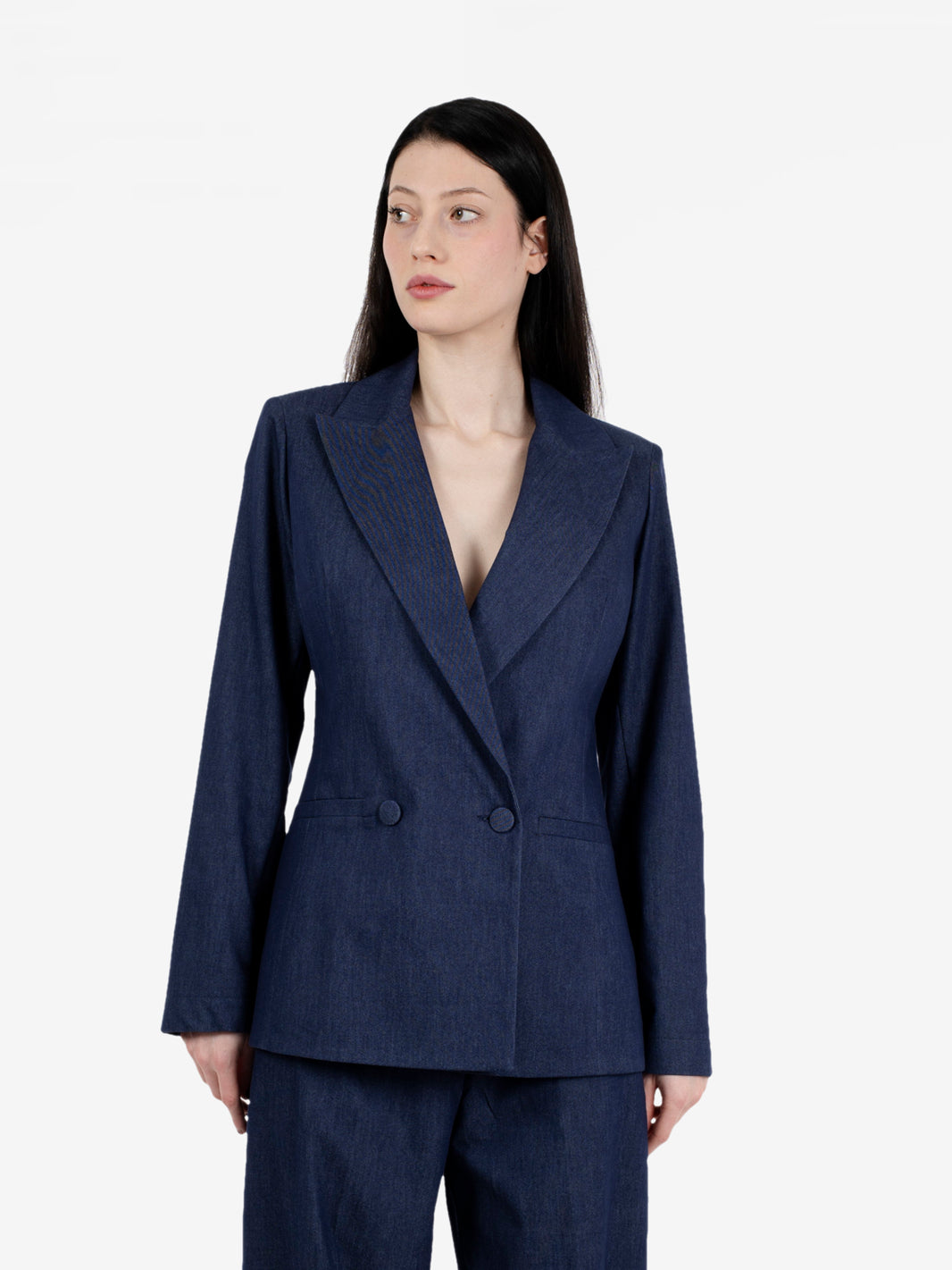 Blazer doppiopetto jeans