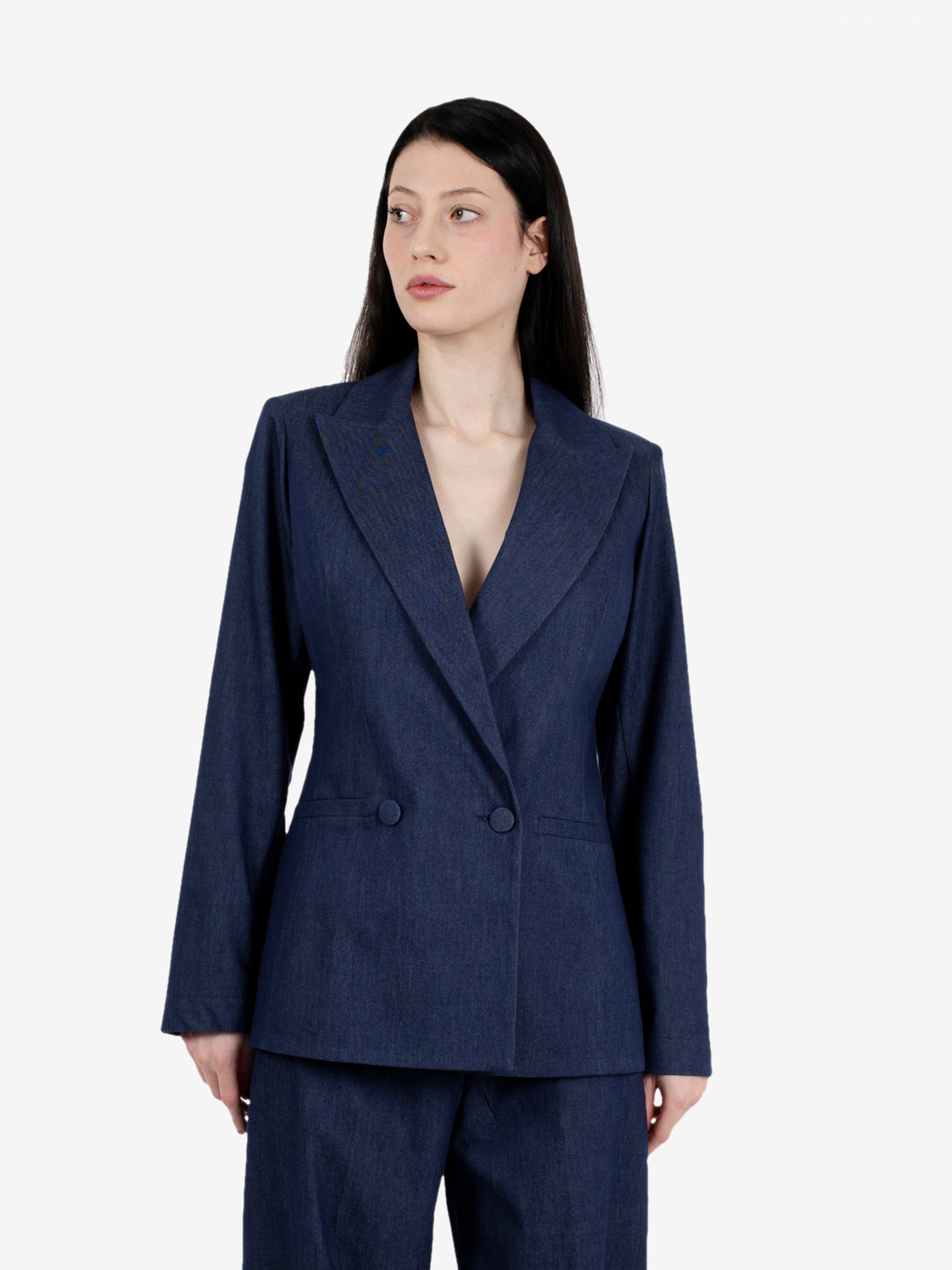 Blazer doppiopetto jeans