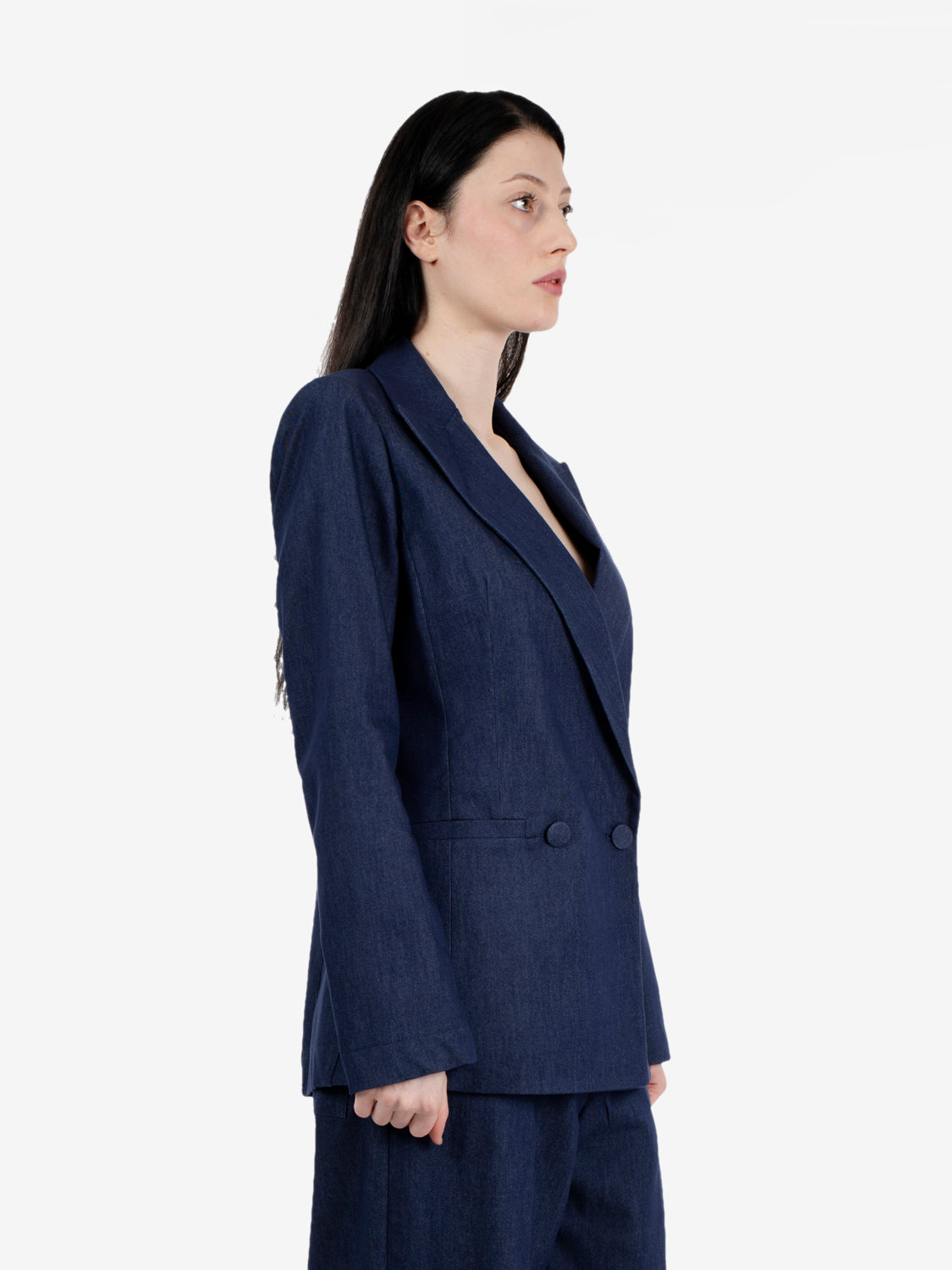 Blazer doppiopetto jeans