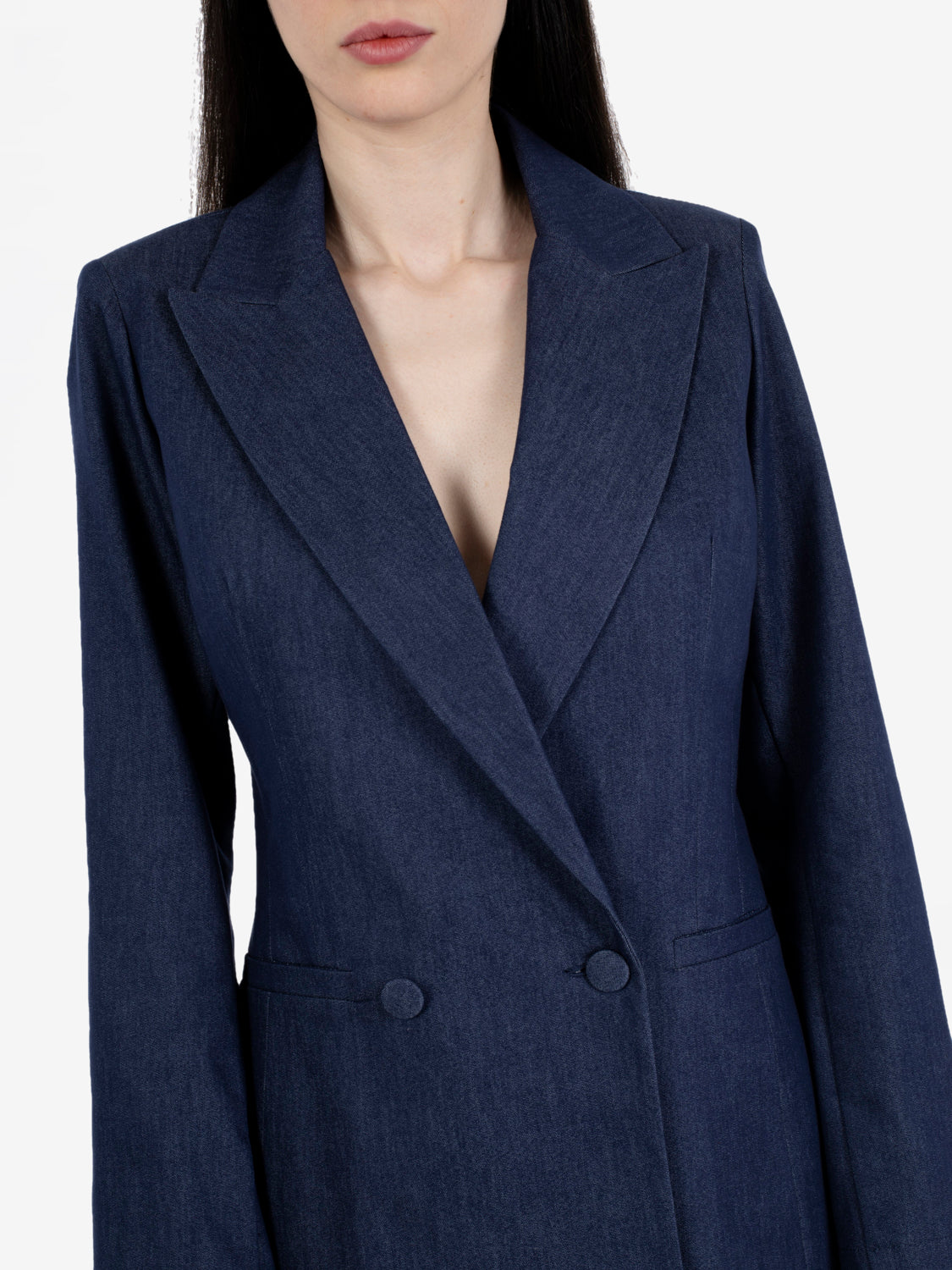 Blazer doppiopetto jeans