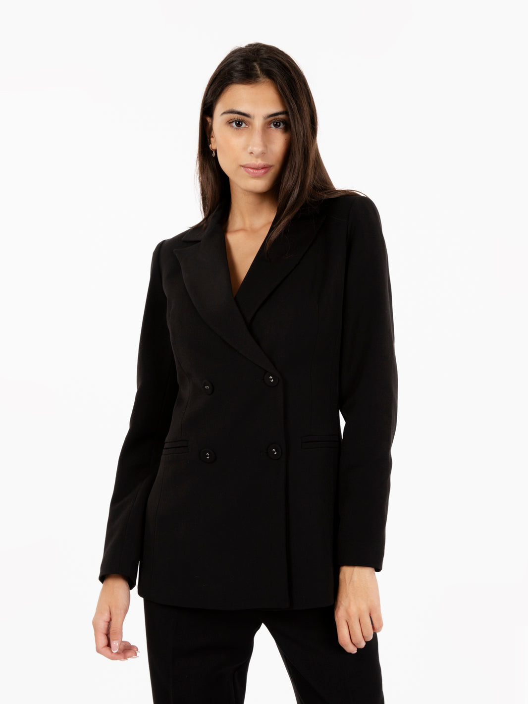Blazer doppiopetto nero