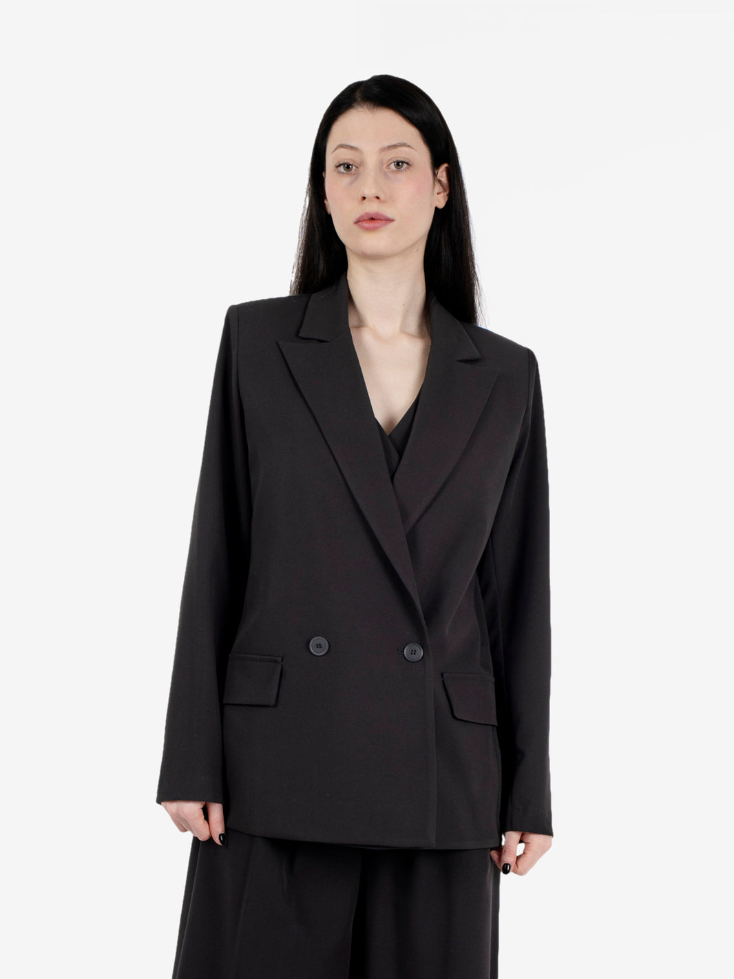 Blazer doppiopetto nero