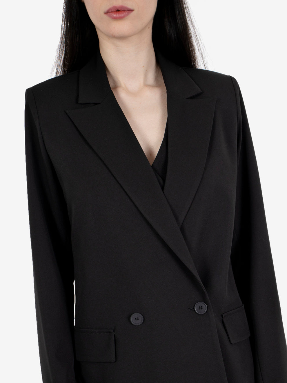 Blazer doppiopetto nero