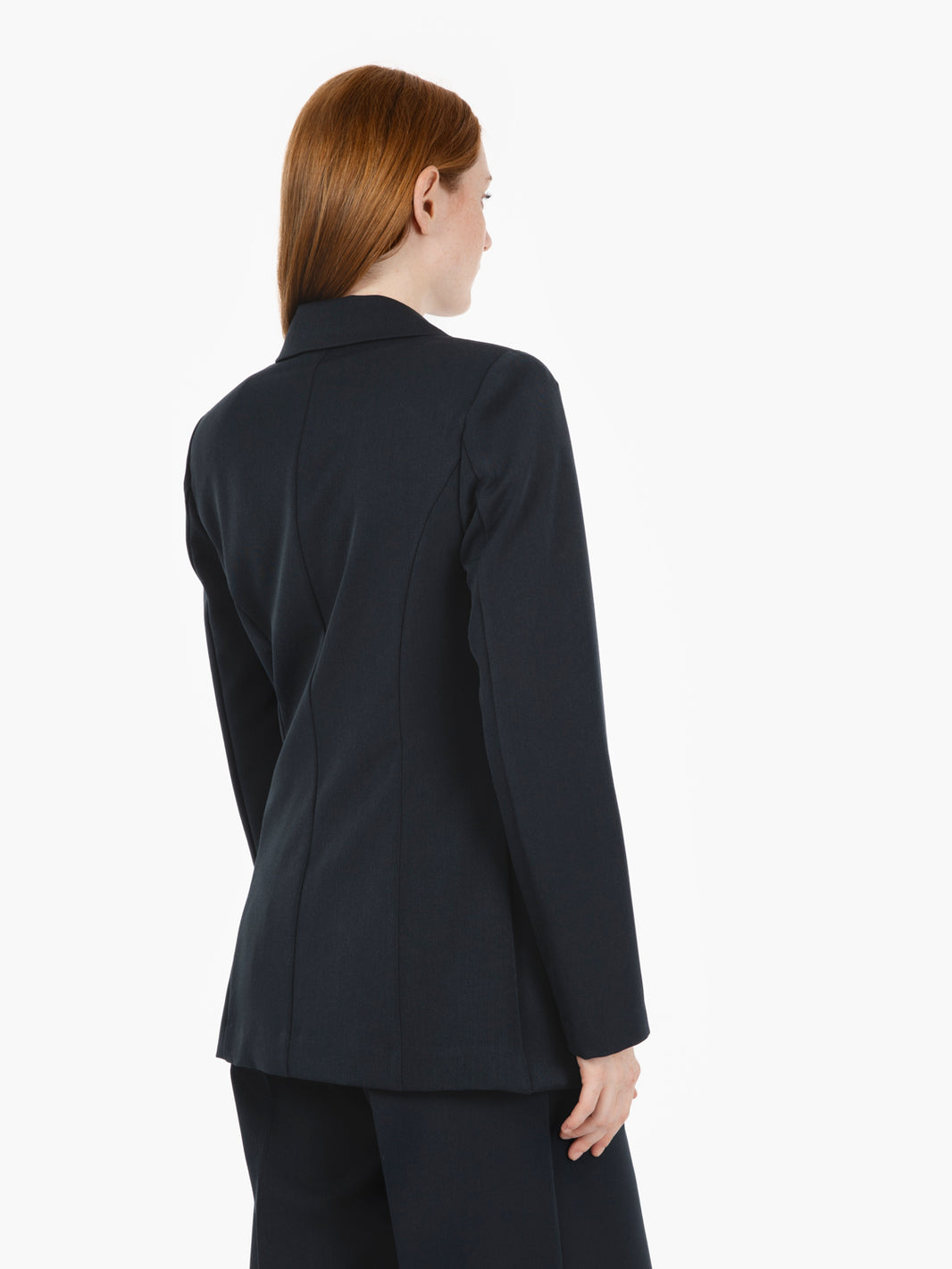 Blazer doppiopetto sfoderato blu