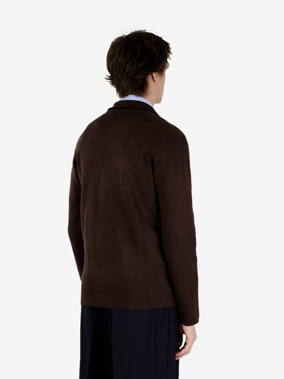 BLAZER 3 BUTTONS IN FONDENTE KNIT 6005226_623