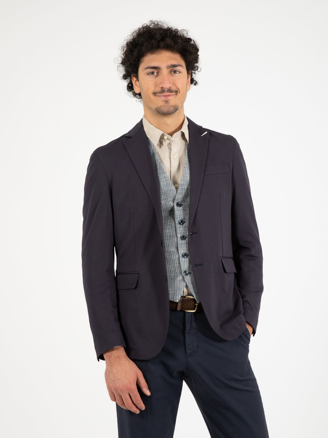 Blazer Kiwi leggero blu