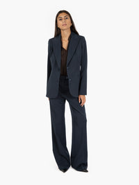 Blazer monopetto blu