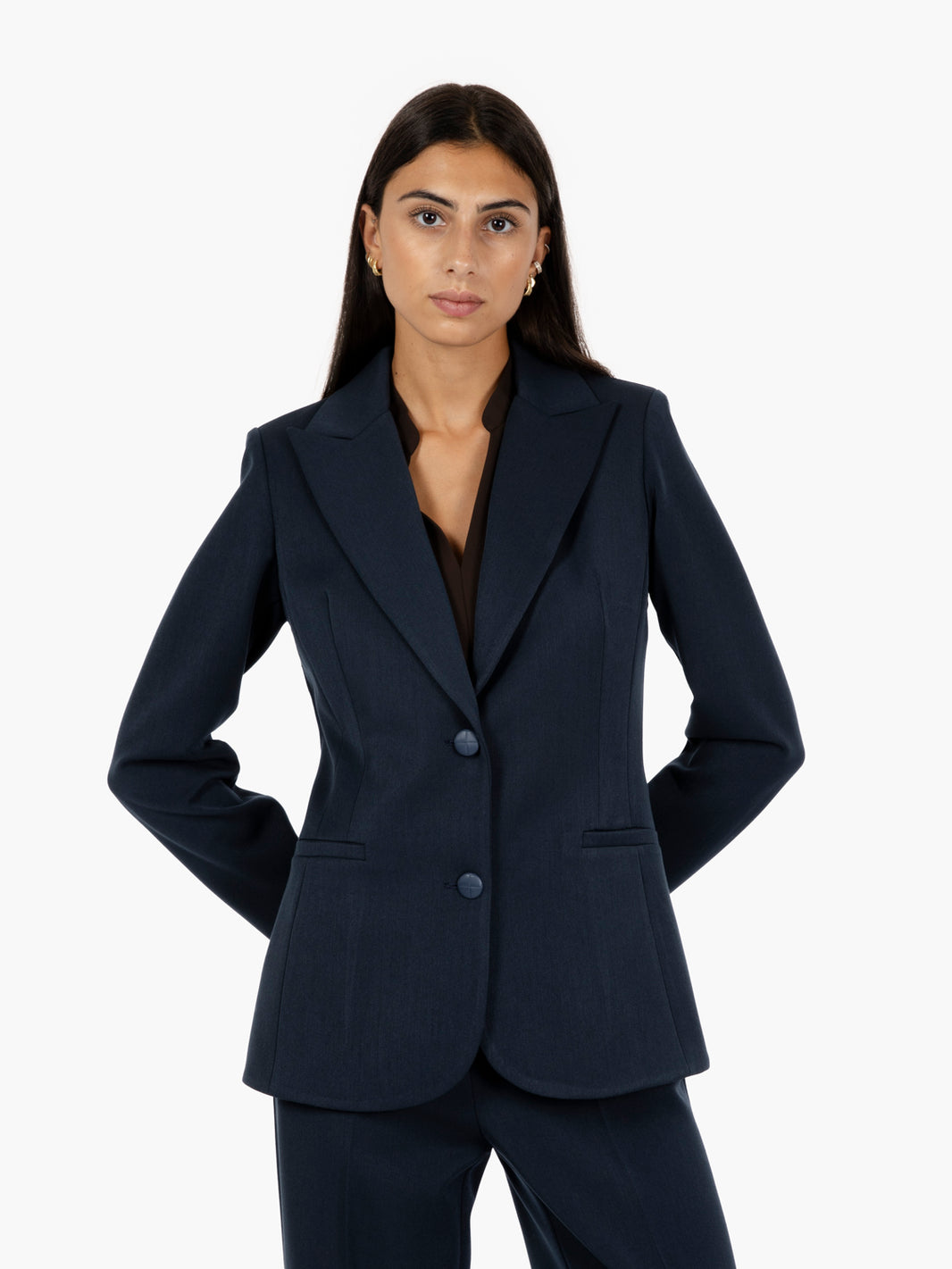 Blazer monopetto blu