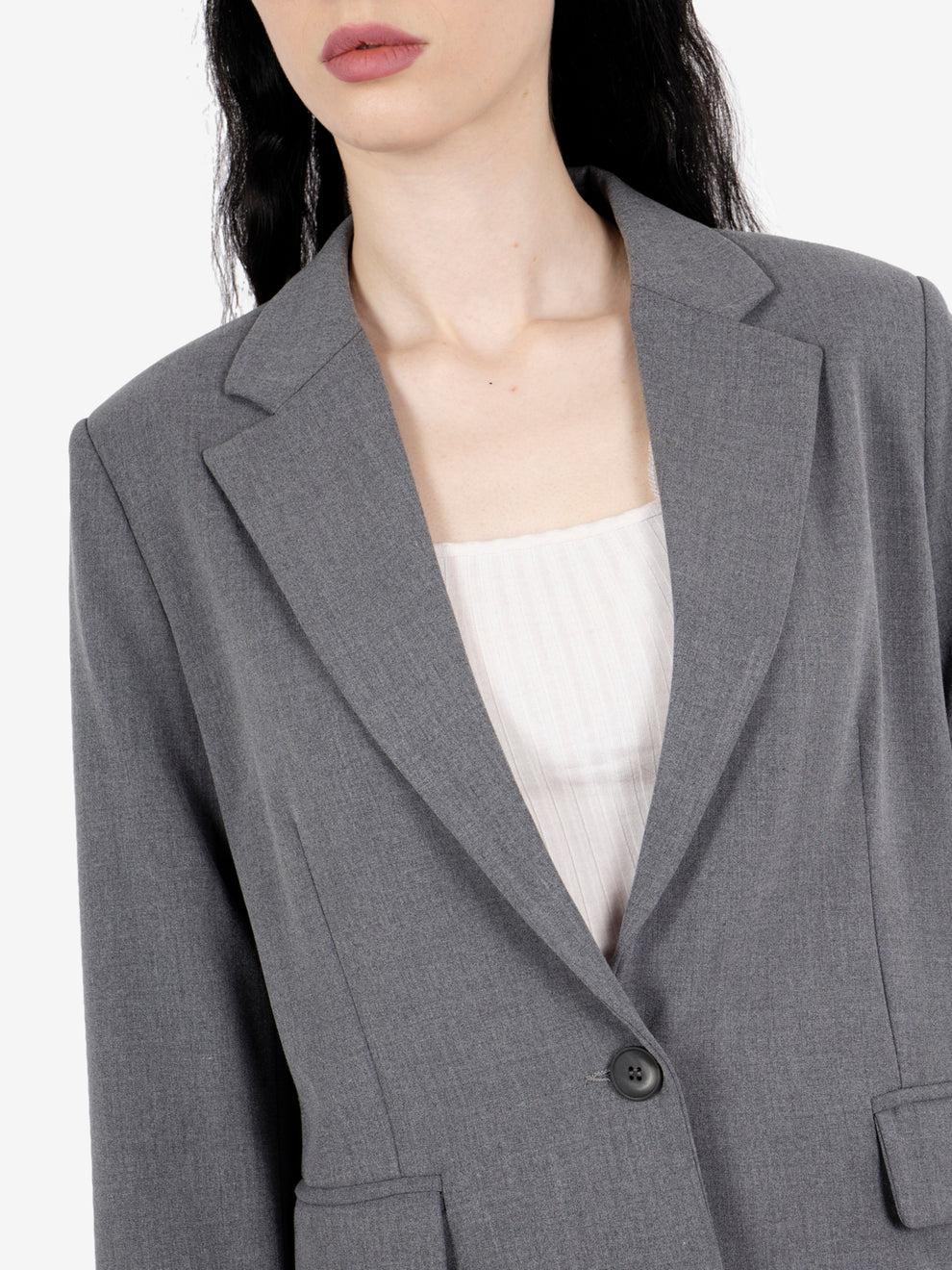 Blazer monopetto light grey