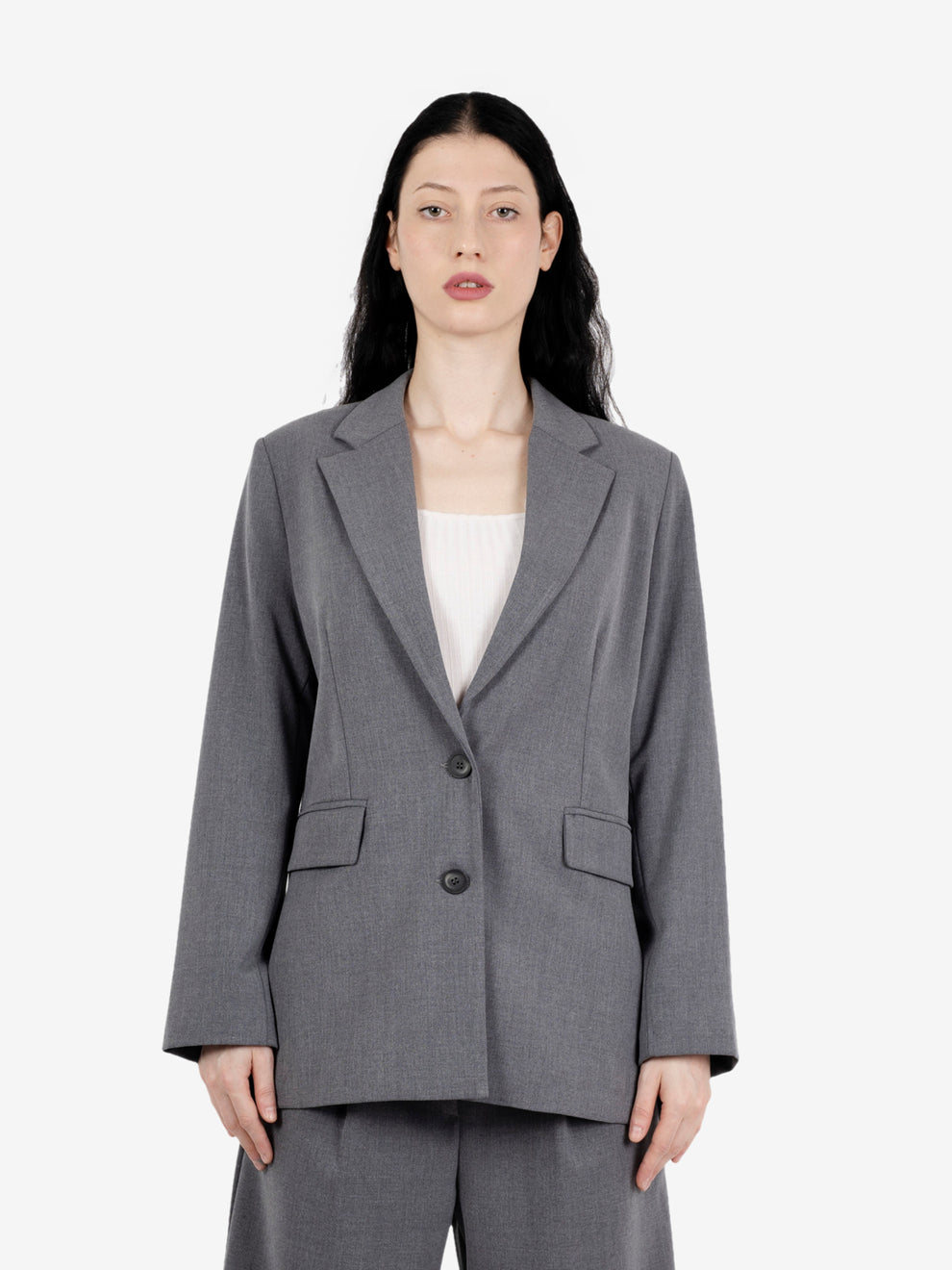 Blazer monopetto light grey