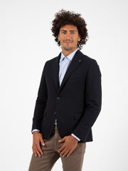 STIMM - Blazer monopetto Silver blu