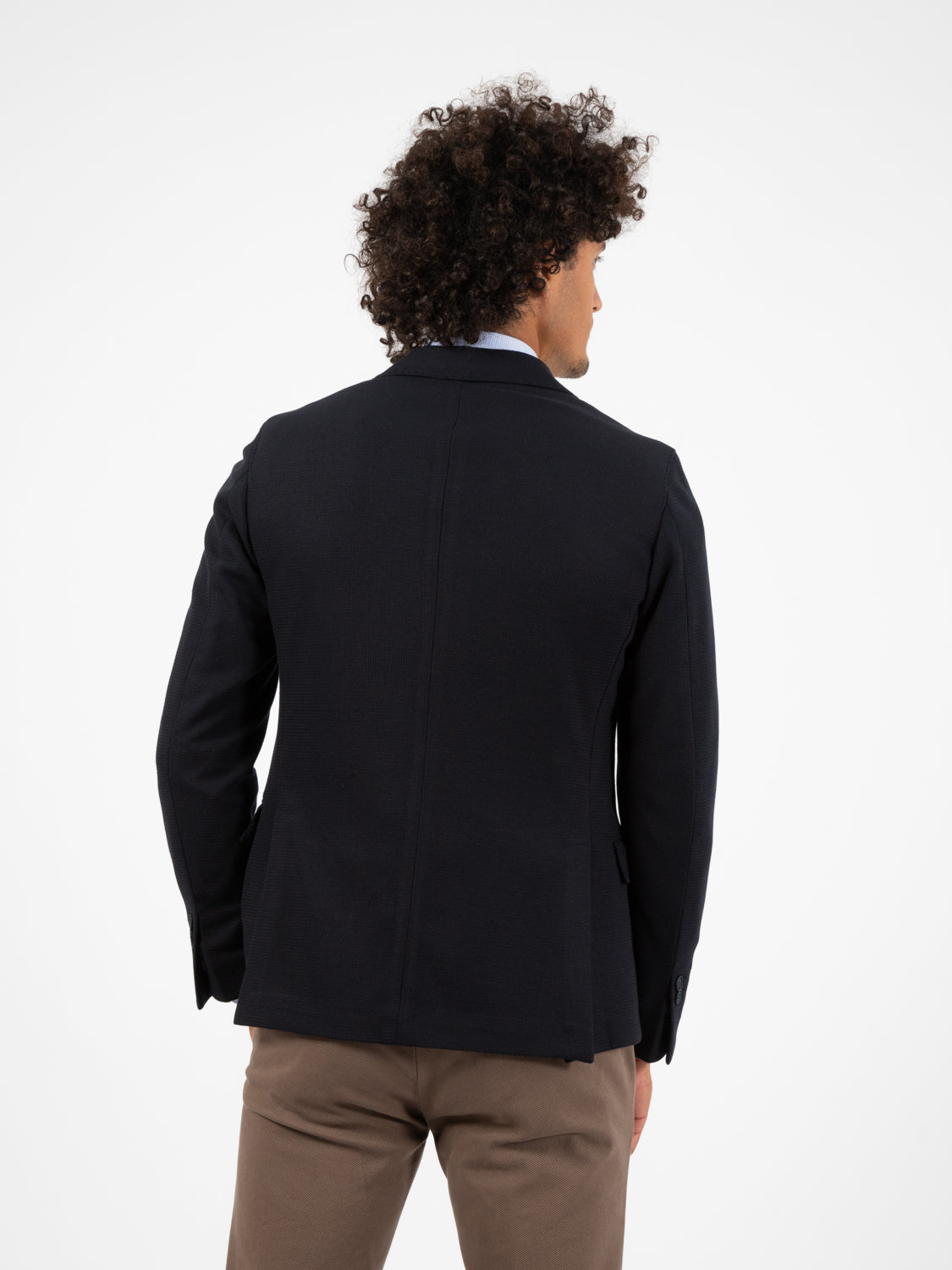 Blazer monopetto Silver blu