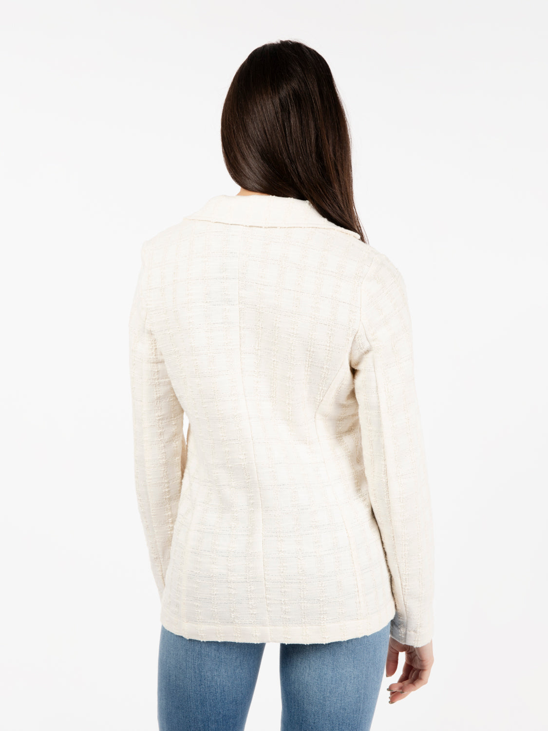Blazer operato beige