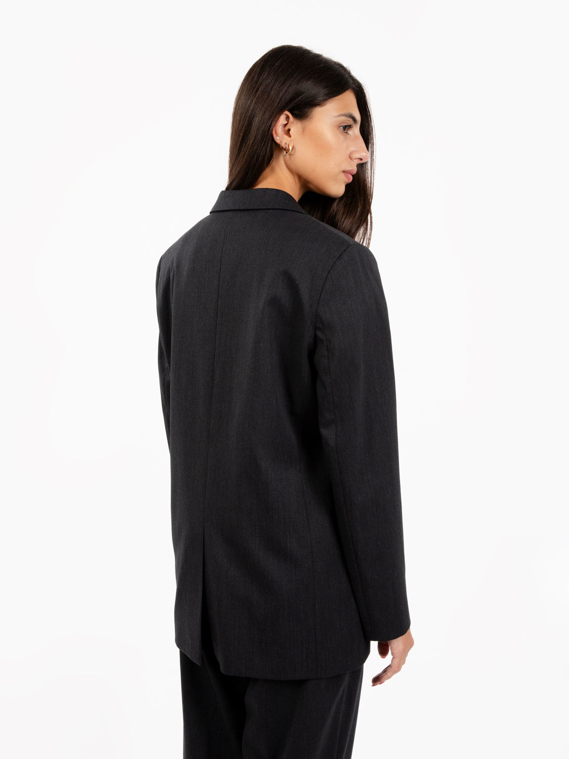 Blazer over monopetto antracite