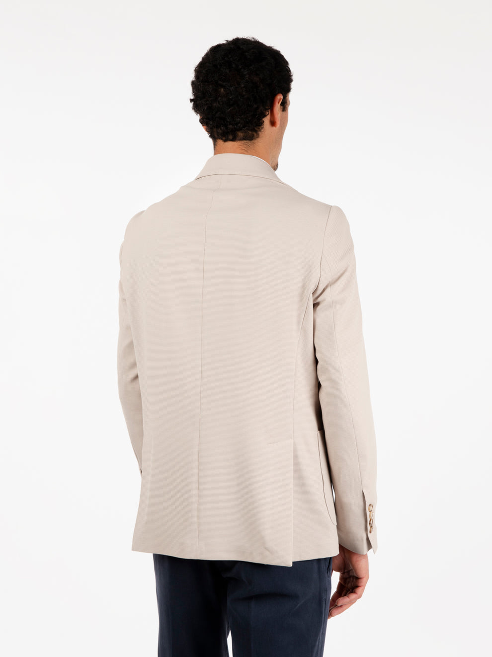 Blazer piquet Italo sabbia