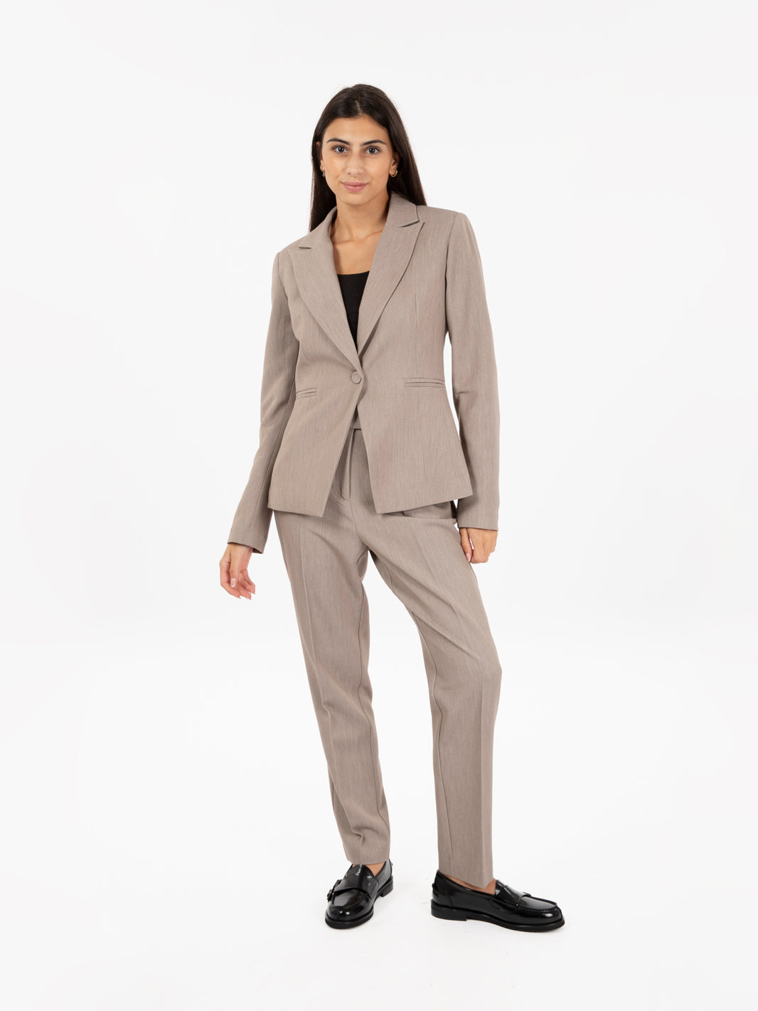 Blazer slim fit Kasha grigio