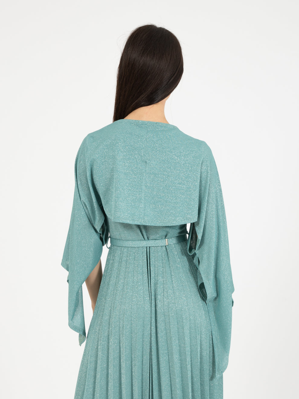 Bolero lurex shrug fern / silver