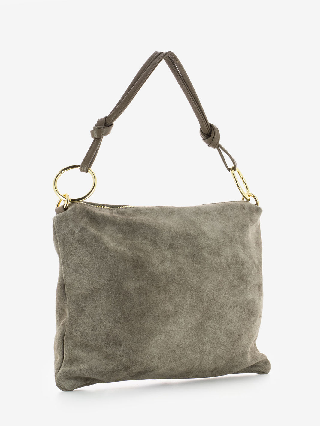 LARGE TAUPE SUEDE BAG 1147-G/C_TAU